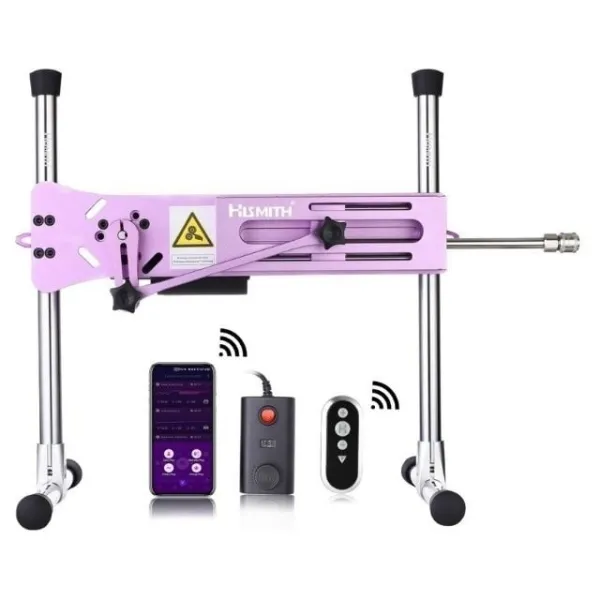 Pro 1 Premium Sex Machine 2.0 Smart App Purple with Dildo and Remote